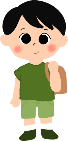 Boy with green tshirt